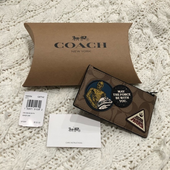 🚫SOLD — COACH x Star Wars zip card case - Picture 4 of 6